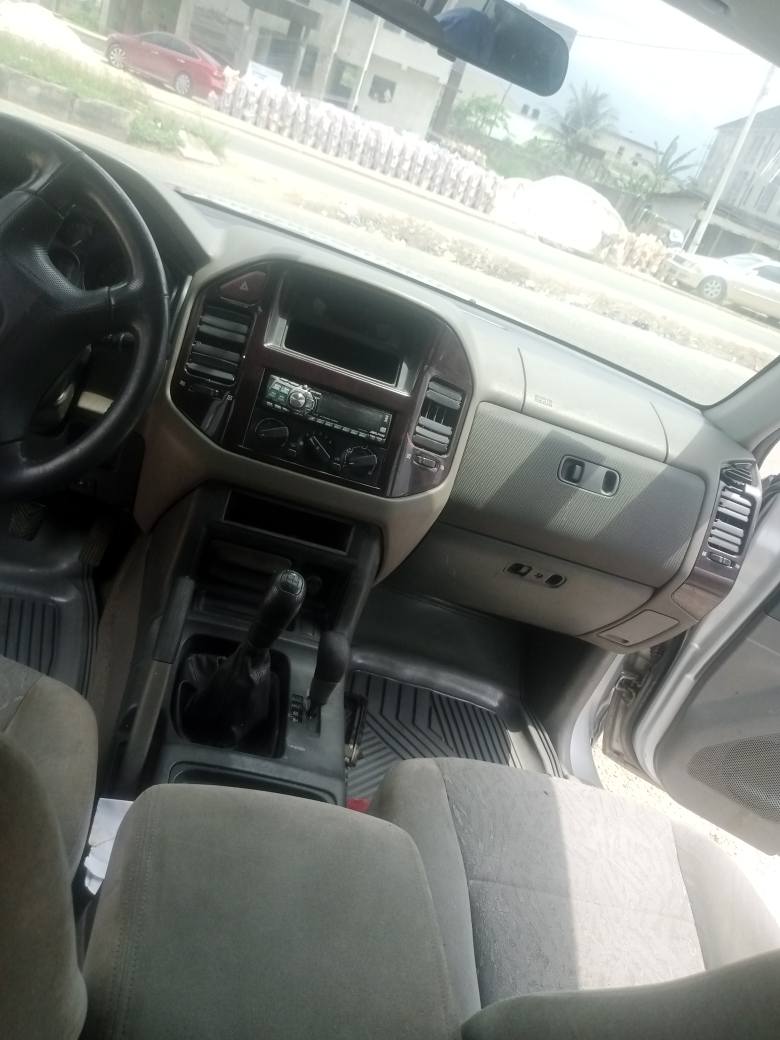 A picture of Belgium grade Pajero with untampered engine auxiliary gear and chilling