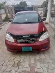 A picture of Toyota corrola Sport 2004 model aka big daddy 4 sale