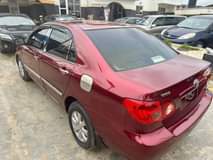 A picture of TOKS STANDARD Registered TOYOTA COROLLA 2007 Model Interior leather Android