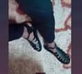 A picture of pure leather sandals
