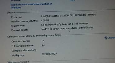 A picture of laptop hp core i5 Gaming pc 
