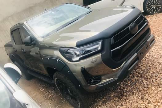A picture of Toyota hillux 2020