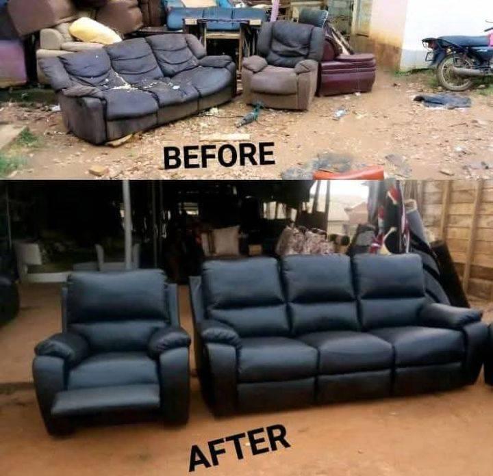 A picture of Sofa repair and maintenance