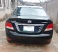 A picture of Clean Nigerian Used Black Hyundai Accent 2012