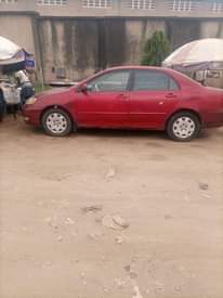 A picture of Nigerian used Toyota Corolla