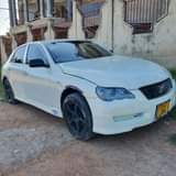 A picture of Toyota mark x milion 5 8 Ipo mwanza Engine safi