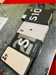 A picture of Iphone 13promax Iphone 11 Samsung S21