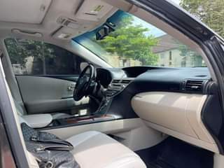 A picture of Sharp 20112014 Lexus RX350 model clean interior and exterior with