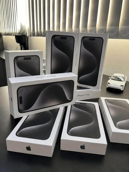 A picture of iPhones full box