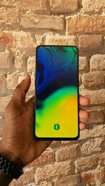 A picture of Samsung a80