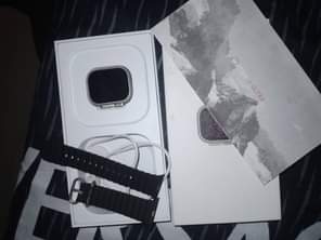 A picture of SMART WATCH FOR SELL ULTRA 9 Still new everything is