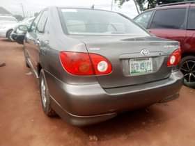 A picture of Corrola perfect condition location owerri price 3 4noting to fix