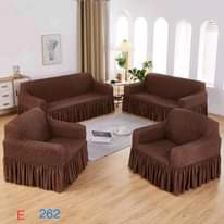 A picture of SOFA COVERS AVAILABLE IN DIFFERENT COLORS PRICE AND SIZES.