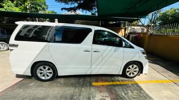 A picture of Toyota velfire for sale