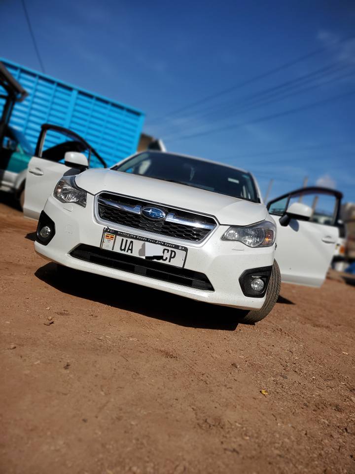 A picture of Subaru Impreza on sale at 28m Ugx slightly negotiable