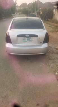A picture of Hyundai accent 2009