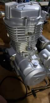 A picture of Engine Haojue used 125cc kali sana used 0678887422