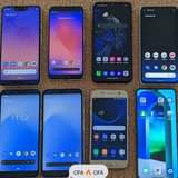 A picture of Samsung S7 Google Pixel LG Velvet