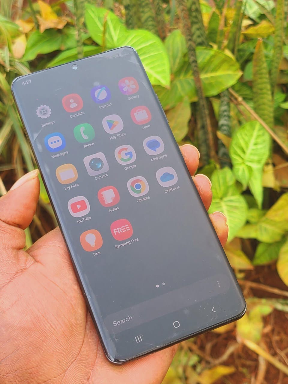 A picture of Sumsung s21ultra