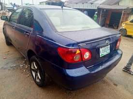 A picture of Toyota Corolla 2007 moldel everything is working well going for