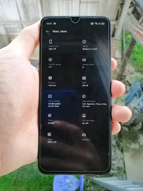 A picture of Oppo f15