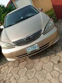 A picture of Toyota Camry 2004 model NEW TOKUNBO Engine Perfectly working Gear