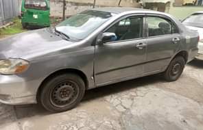 A picture of Toyota Corolla for sale engine and gear is ok Ac