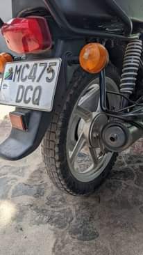 A picture of TVS CC 125