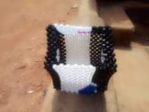 A picture of jewellery beading work