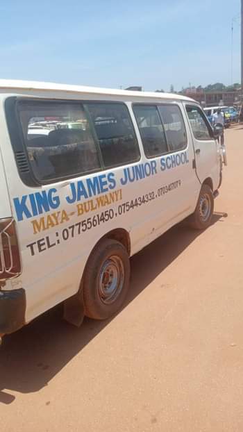 A picture of Toyota hiace van