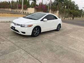 A picture of HONDA CIVIC COUPE 2006 MODEL WITH OCPs AT KADUNA 3