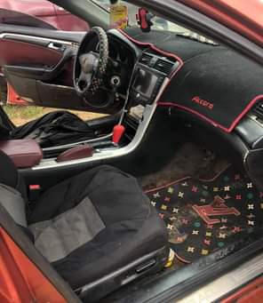 A picture of Clean Nigerian Used Acura TL 2005 Baked Fabric interior Ac