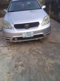 A picture of FOR SALE A fairly used Toyota Matrix 04 Features Fairly