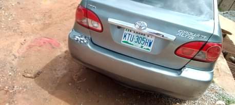 A picture of Toyota Corolla 04 Tokunbo standard Engine and Gear 100 okay