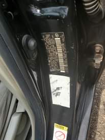 A picture of Nigeria used Toyota corolla 2008