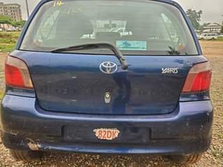 A picture of BRAND TOYOTA YEAR 2003 MODEL TOYOTA YARIS CONDITIONS HIGHEST GRADE