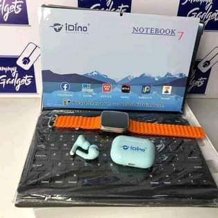 A picture of IDINO NOTEBOOK 7 PC SMART TABLET WITH A WIRELESS KEYBOARD