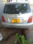 A picture of Toyota IST inauzwa Kama ilivo engine Ina kamlio lakin inawaka