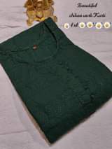A picture of CHIKANKARI WORK KURTI