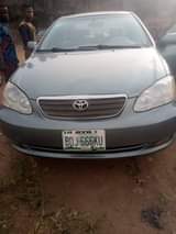 A picture of Toyota corolla