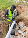A picture of A biodigester plant installation