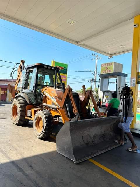 backhoe loader