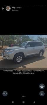 used toyota prado