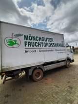 A picture of Mercedes Benz cooling van truck