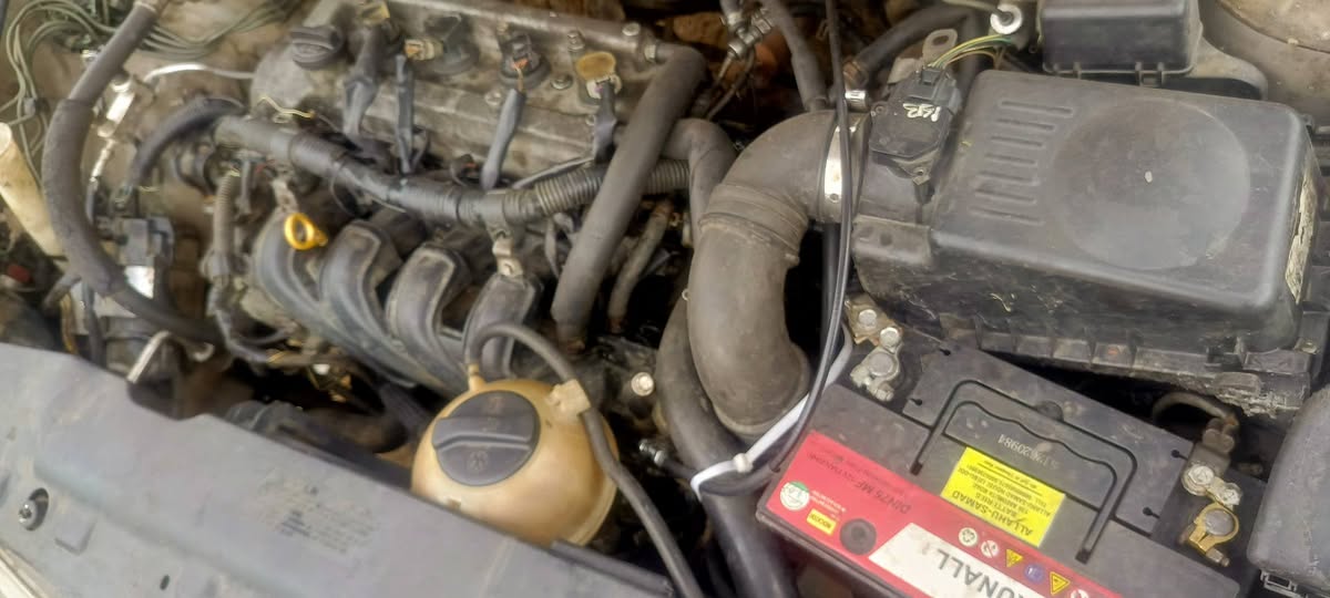 A picture of Toyota corolla Obama with yaris engine