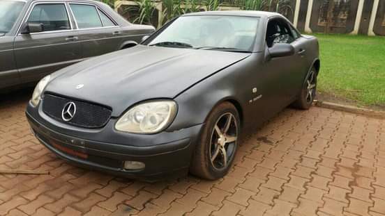 A picture of Benz slk convertible