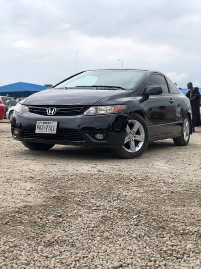 A picture of Nigeria Used Honda Civic Coupe 2006 Model With Custom Duty