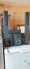 A picture of 5.1 channels multimedia GLOBAL STAR home theater system on the