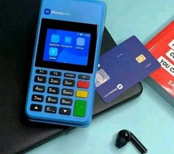A picture of Moniepoint POS terminal available