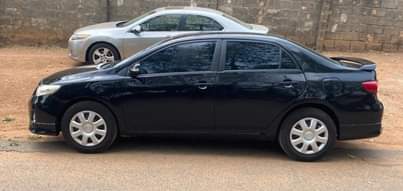 A picture of Toyota Corolla 09 model upgraded to 012 Painted on first